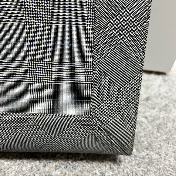 Rare Givenchy Plaid Tote w/COA - Picture 2 of 11